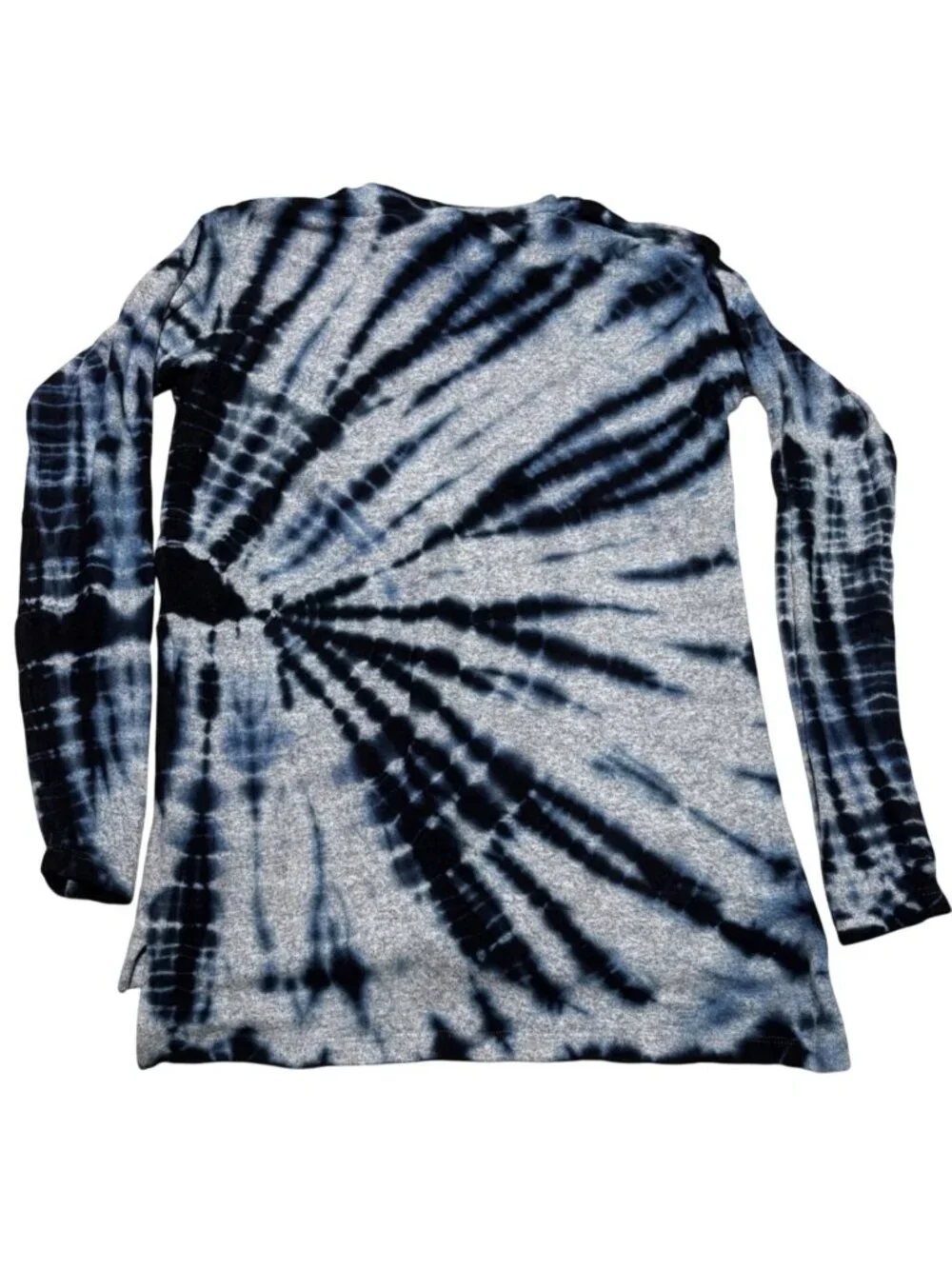 Saturday Sunday by Anthropologie Tie-Dye Long Sleeve Crewneck Top Womens XS